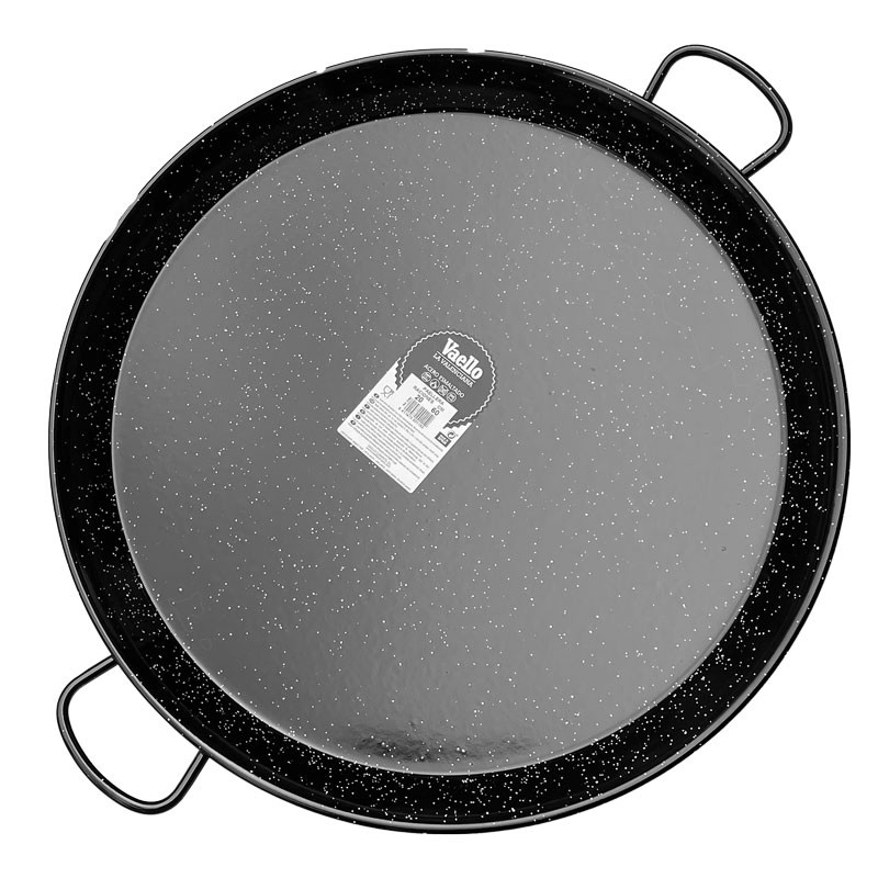 60cm Enamelled Steel Paella Pan - La Valenciana